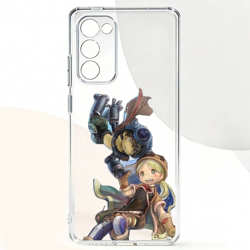 

M-Made In A-Abyss-S Phone Case For Samsung Galaxy A,71,70,52,51,40,31,50,50S,30S,21S,12,10,Note20ultra Transparent Cover Samsung a21s