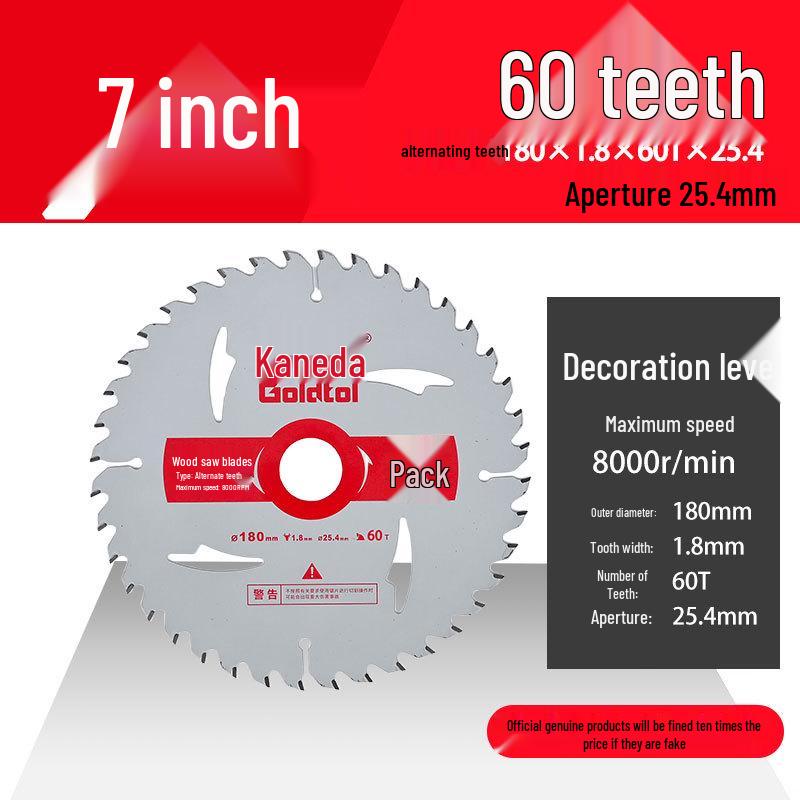 Jindian 4" & 10" Woodworking Saw Blades for Handheld Circular Saws & Angle Grinders