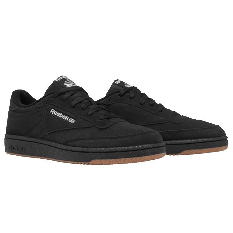 Reebok Club C 85 Suede 'Black White' Men's 100074449