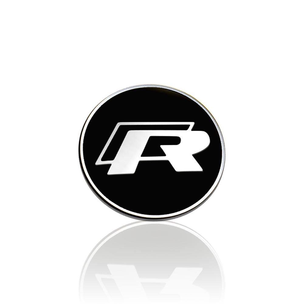 

Для VW 45 мм/50 мм Автомобільна Алюмінієва Наклейка Логотип на Кермо Оздоблення Наклейка Для Volkswagen VW R Line GTI Golf 5 7 Tiguan Caddy Passat