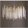 LED Crystal Tassel Chandelier: French-American Style for Living Room, Bedroom, or Restaurant