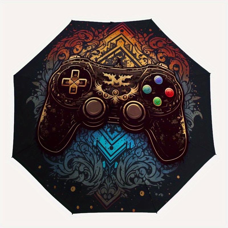 Vibrant Gaming Controller Art Mousepad - Perfect for Gamers!Umbrella, Portable 3-Fold Umbrella for Men & Women,Christmas Gift ES170