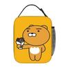 K-Kakao F-Friends Hello! Ryan Insulated Lunch Bag Leakproof  Meal Container Cooler Bag Tote Lunch Box Picnic Food Handbags