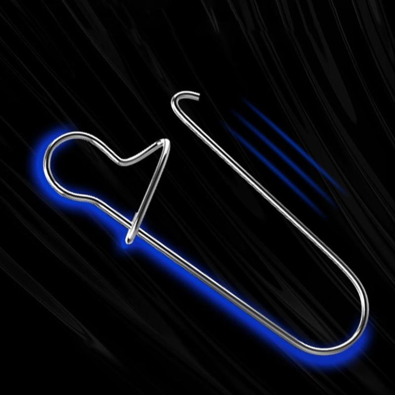 10Pcs Fishing Swivels Duos Lock Balls Bearing Swivels Quickly Change Swivels Fishing Tackle For Saltwater Freshwaters