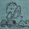Nishikawa Snoopy Bath Made In PN5604TW Towel, 60x120cm, Washable, 100% Cotton, Linus, Japan, Imabari, Green, XT15306601,