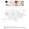 "Japanese-Style Retractable Drawer Organizer with Partitions"