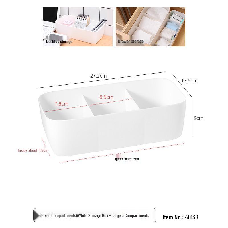 "Japanese-Style Retractable Drawer Organizer with Partitions"