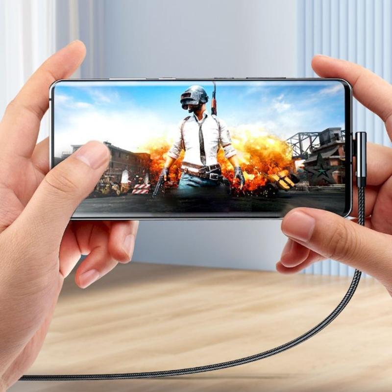 Schnelles 240W USB C Displaykabel Multifunktions-USB Typ C Schnellladekabel mit LED-Bildschirm Biegbares Ladekabel 1M/2M