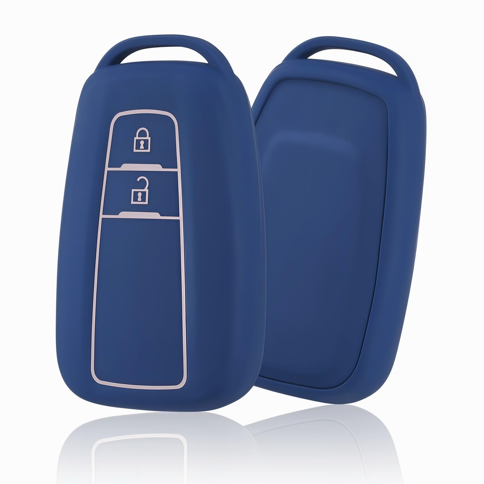 Smart key case for Toyota, suitable for TOYOTA Prius 50 синий