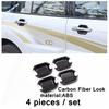 Car Door Outside Handles Door Bowls Sticker Cover Trim For Mitsubishi Pajero V97 V93 V80 Montero Limited 2009 -  Accessories