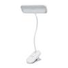 Led Clip On Desk Lamp Adjustable Brightness Room Reading Study Bedside Light