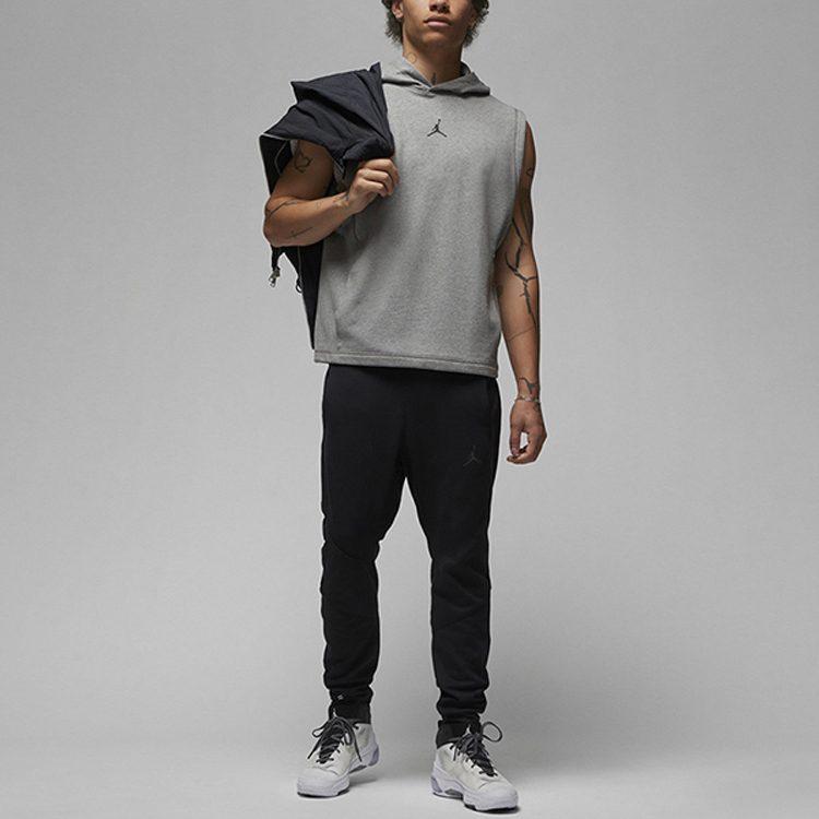 Jordan Dri-FIT Sport Sleeveless Breathable Pullover Hooded Vest Grey DZ0572-091