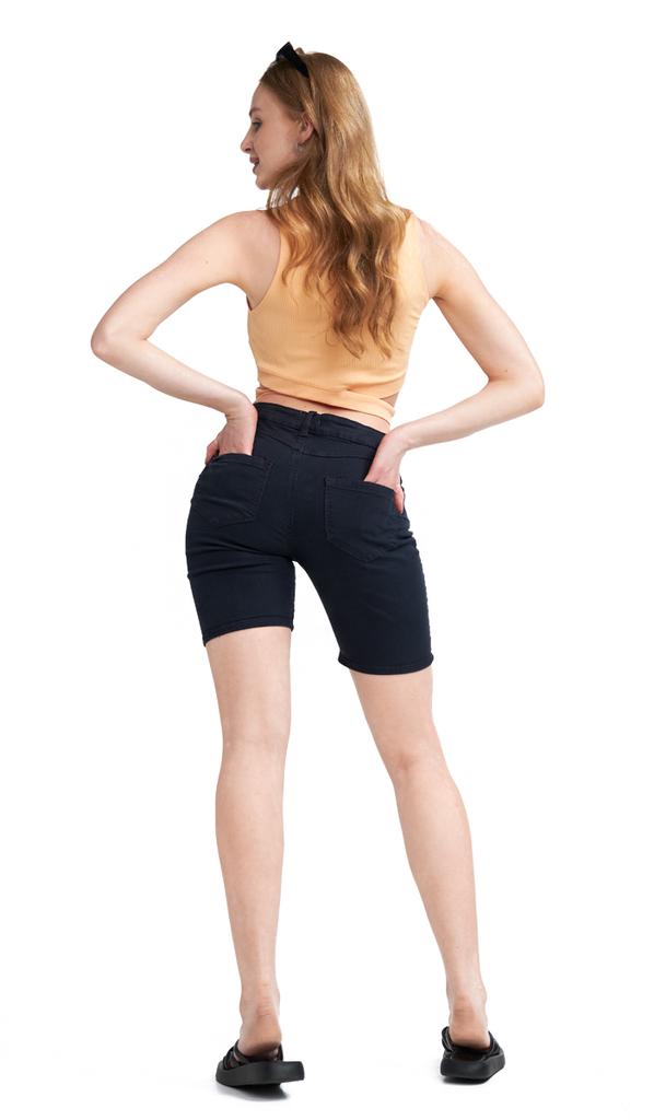 Krótkie Spodenki Damskie Jeansowe Bermudy Granatowe Dżinsowe 46 3Xl Firi