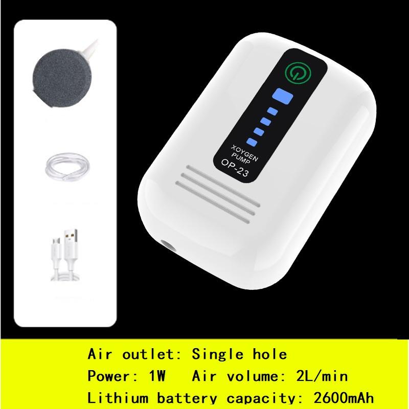 70H/40H Rechargeable Aquarium Oxygen Air Pump USB Ultra Silent Fishing Outdoor Oxygen Pump