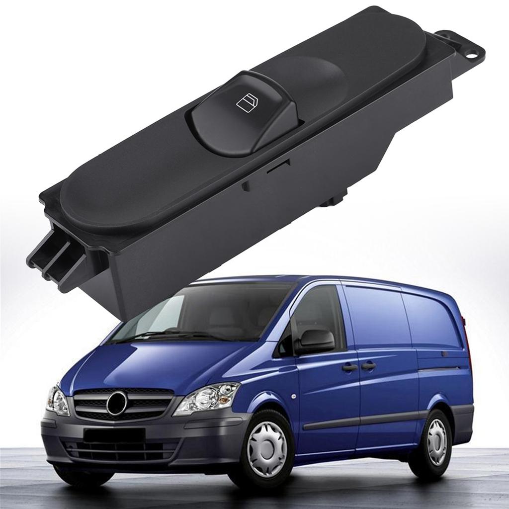 Power Window Button Window Switch Front Right Side Single Power Window Regulator Switch for Mercedes Benz W639 Vito 6395451413