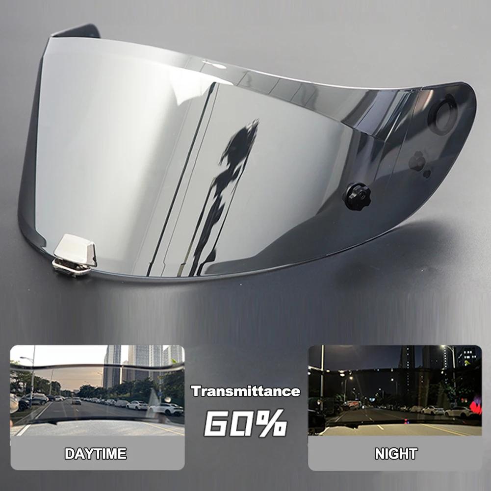 Motorcycle Helmets Visor Helmet Lens Visor Plating Uv Protection Motorcycle Lens Faceshield for HJC HJ-26 HJ-10 HJ-70 RPHA11