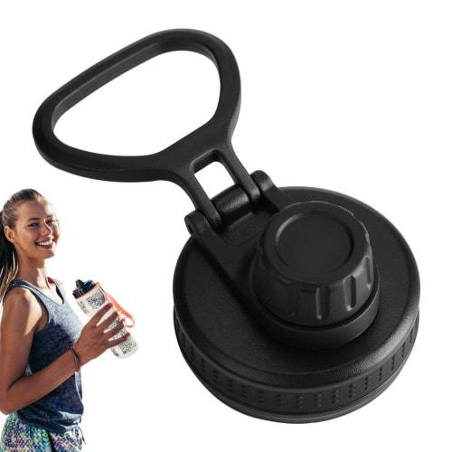 Water Bottle Lid, Wide Mouth Water Bottle Lid, Leak-Proof Wide Mouth Bottle Lid, Water Bottle Lid Replacement, Spill-Proof Replacement Lid, Leak-Proof