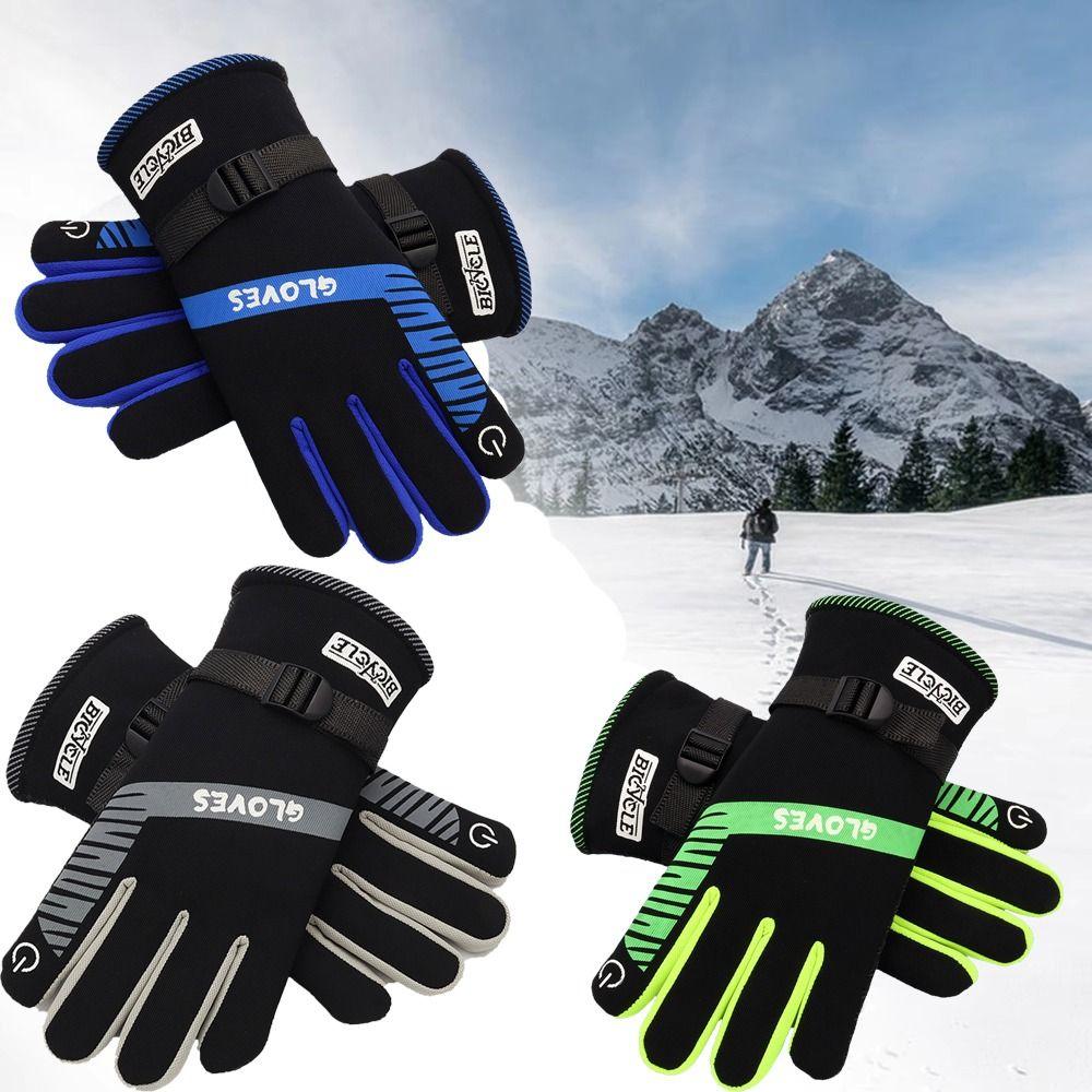 Warm Sports Mittens Ultralight Outdoor Riding Mittens Gift Winter Gloves  Men Women