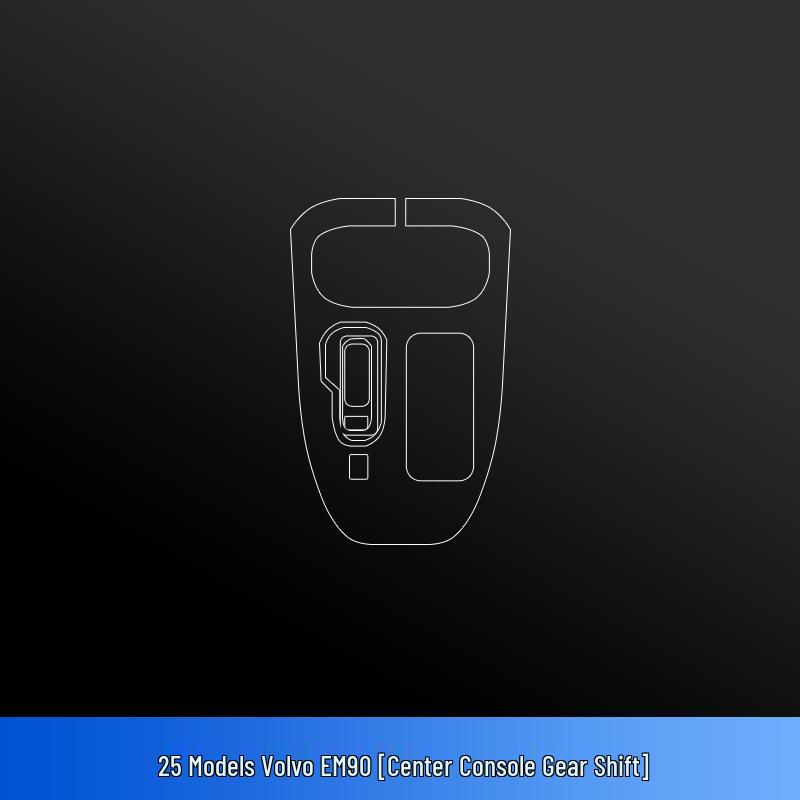 Volvo EM90 Interior Protective Film & Center Console Sticker Set