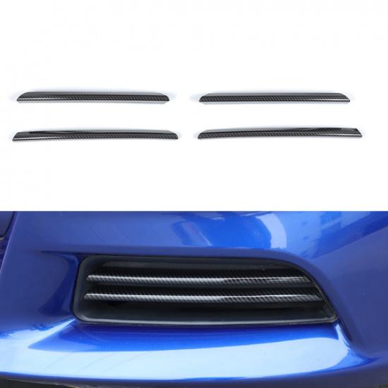 Frontstoßstangenblenden aus Kohlefaser für Dodge Charger ab Baujahr 2015