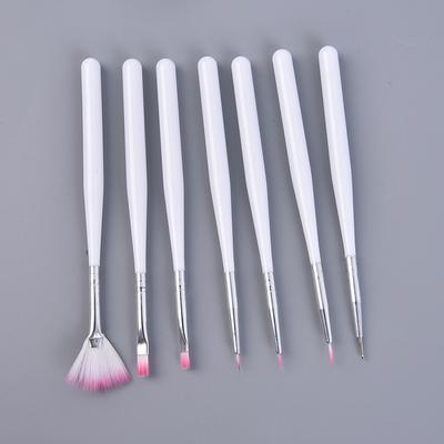 7 Pezzi Pennello per Decorazione Torta Icing Pittura Spolverino Fondente Sugarcraft Strumento Fai da Te
