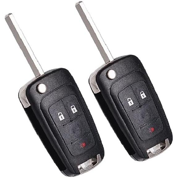 Remote Key Fob Replacement Fits For GMC Terrain 2010- Chevy Equinox 2010- Sonic 2012-2017 Spark 2016-2017 Trax 2015-2018 Buick Encore 2014-2018