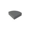 10pcs 25269 Tile Round 1x1 Quarter Brick Moc Accessories Works With featuring Block DIY Children's Toy Assembly Parts