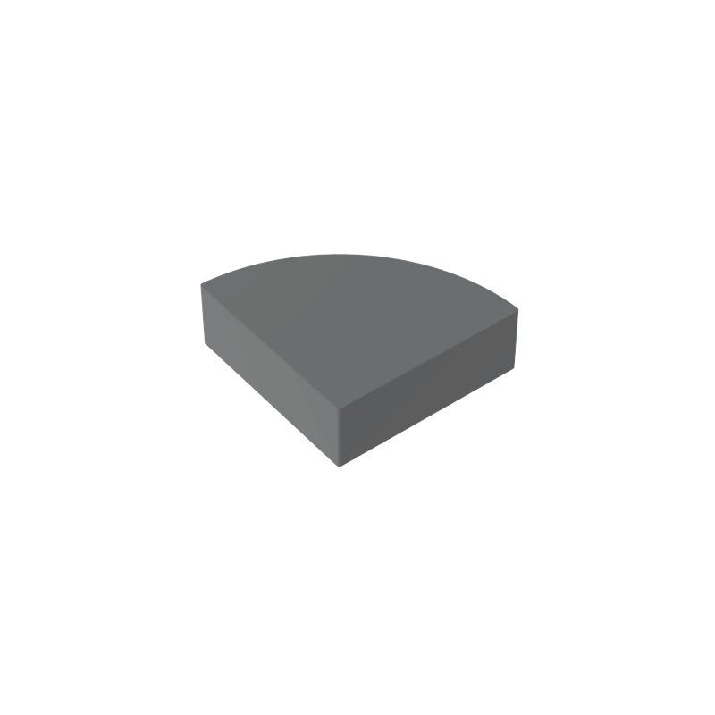 10pcs 25269 Tile Round 1x1 Quarter Brick Moc Accessories Works With featuring Block DIY Children's Toy Assembly Parts