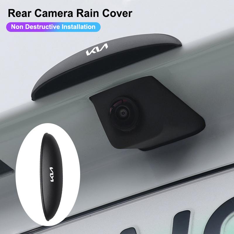 AABIW1 Car Reverse Camera Rain Shield Shade Cover Waterproof Shield Exterior For Kia KN Rio Ceed Sportage Cerato Soul Sorento K2 K5 Fli