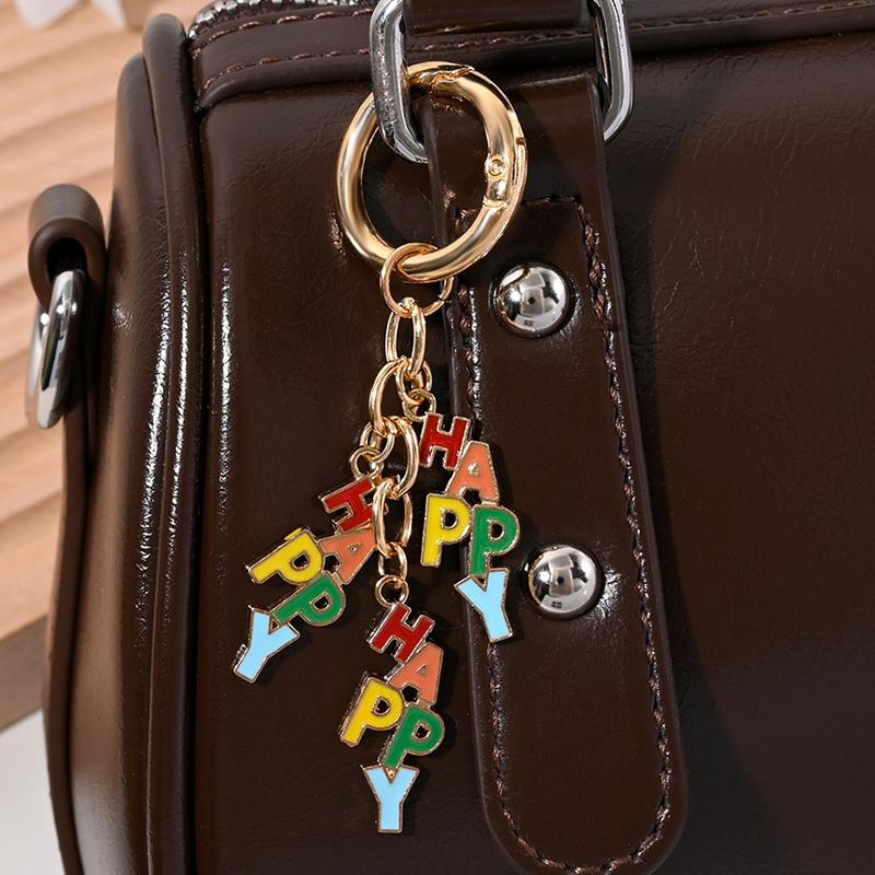 New Christmas Tree Santa Claus Keychains Bag Charm For Women Exquisite Bag Pendant Car Key Ring Jewelry Christmas Gift