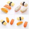 2025 Sushi Shaped Dog Toy, Soft Latex Squeaky Toy Perfect For Small To Medium Dogs, Innovative Food Themed Canine Play Toys New