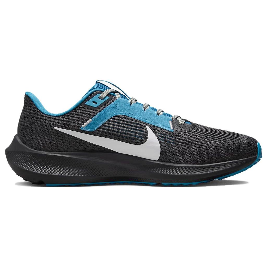NFL x Nike Air Zoom Pegasus 40 Carolina Panthers Men Sneakers Black Anthracite Tidal-Blue DZ6010-001