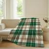 Fashion print Christmas Blanket For Sofa Office Bed Plane Travel Sleep Read Relax Camping Soft And Warm