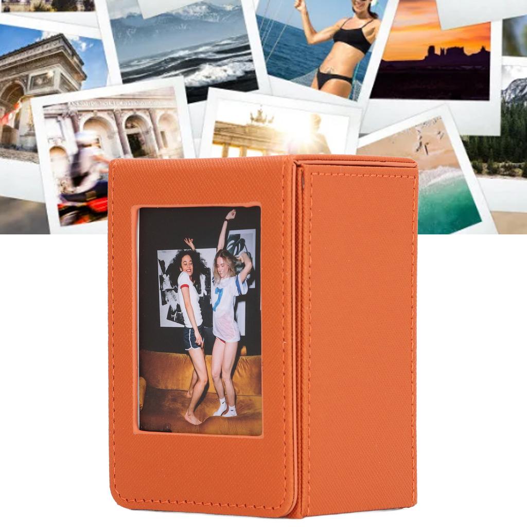 Picture Holder Storage Case PVC 50 Sheets Large Capacity 3 Inch Photocard Storage Box