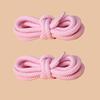 Lacets Rondes Solides Épais 8 mm 1 Paire 3 Paquets Lacets de Remplacement Premium Ajustement Universel Chaussures Multiples Accessoires pour Chaussures