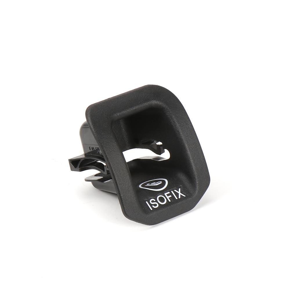 Auto-Rücksitzhaken ISOFIX-Abdeckung Kinderrückhaltesystem für Mercedes W156 W117 W176 Benz Cla GLA A-Klasse Rücksitzhaken Bla Schwarz