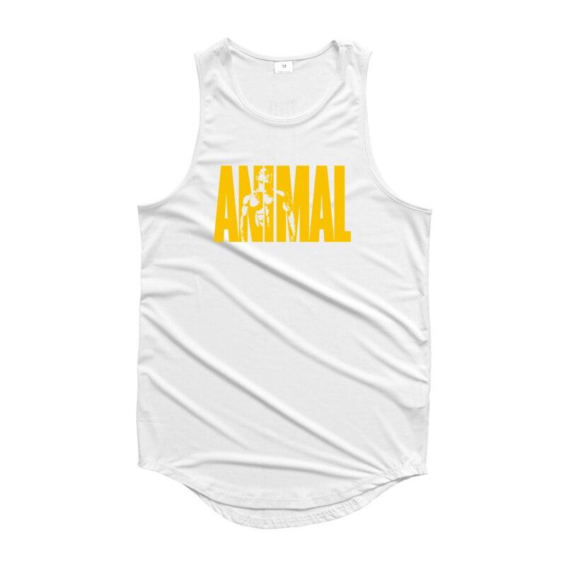 

Muscleguys Мужская летняя брендовая свободная майка для фитнеса без рукавов Бодибилдинг Хип-хоп Спортивная майка Мужские топы Удобные и модные XXL белый