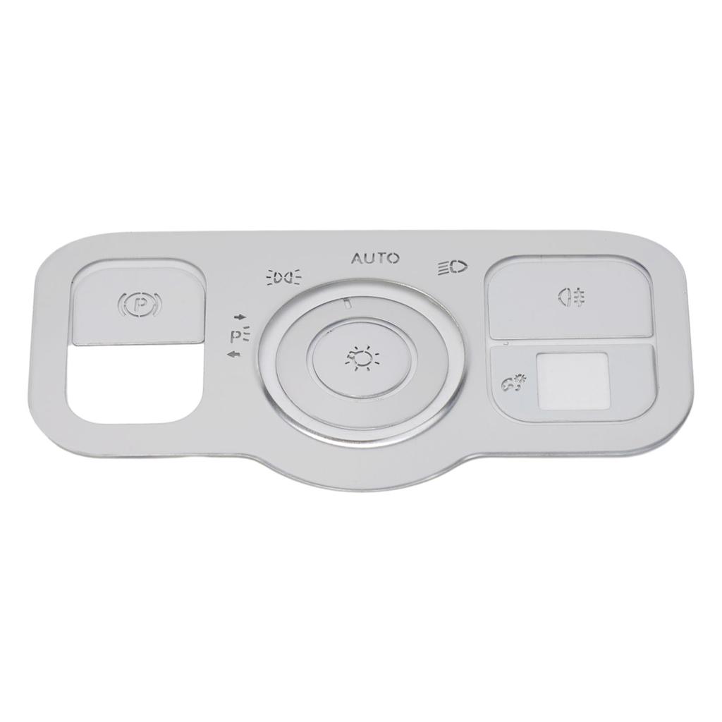 Protect Your For Mercedes with Our Headlight Switch Control Button Cover Trim Aluminum Alloy Material for Long Lasting Use
