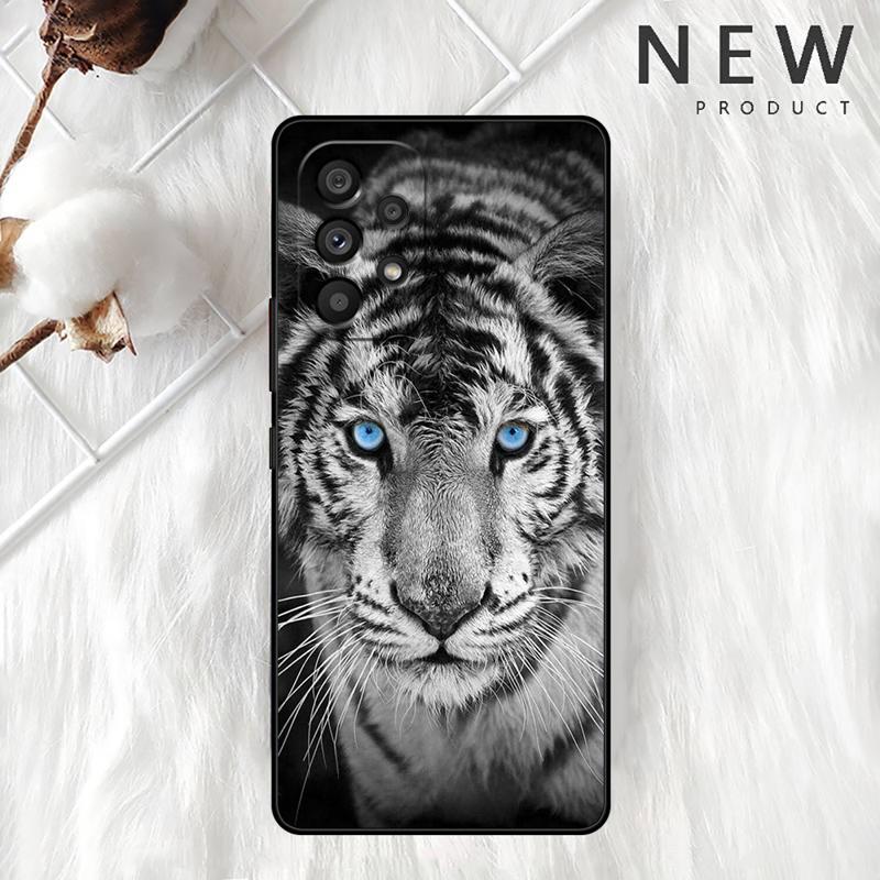 Wolf Löwe Tier Hülle Für Samsung Galaxy A54 A52 A14 5G A53 A12 A13 A71 A23 A34 A33 A21s Handyhülle