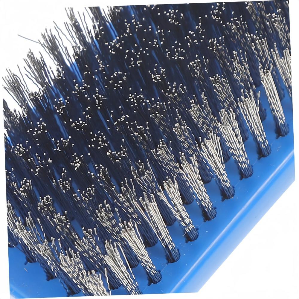 Manual Stainless Steel Wire Brush with Plastic Handle for Welding Rust Cleaning Paint Removal Tools Set