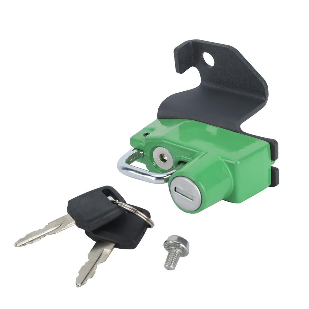 

Motorcycle Anti Theft Helmet Lock Left Side Fits for Kawasaki Vulcan s ABS 2015+ Green