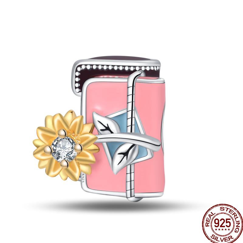 Copper Spring Insect Butterfly Series Gift Beads Suitable For 3Mm Original Bracelet Diy Birthday