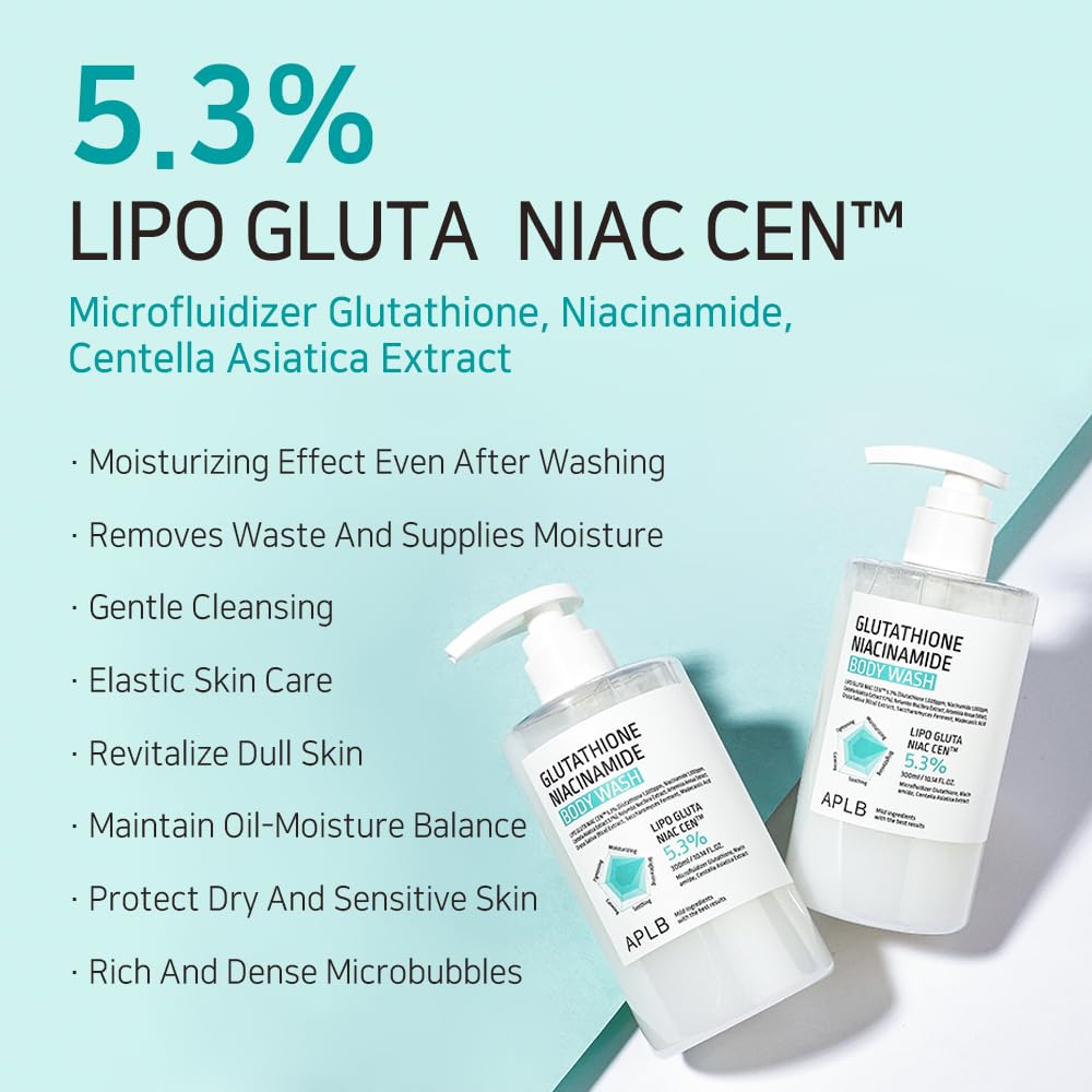[APLB Official] Glutathione Niacinamide Body Wash 300ml