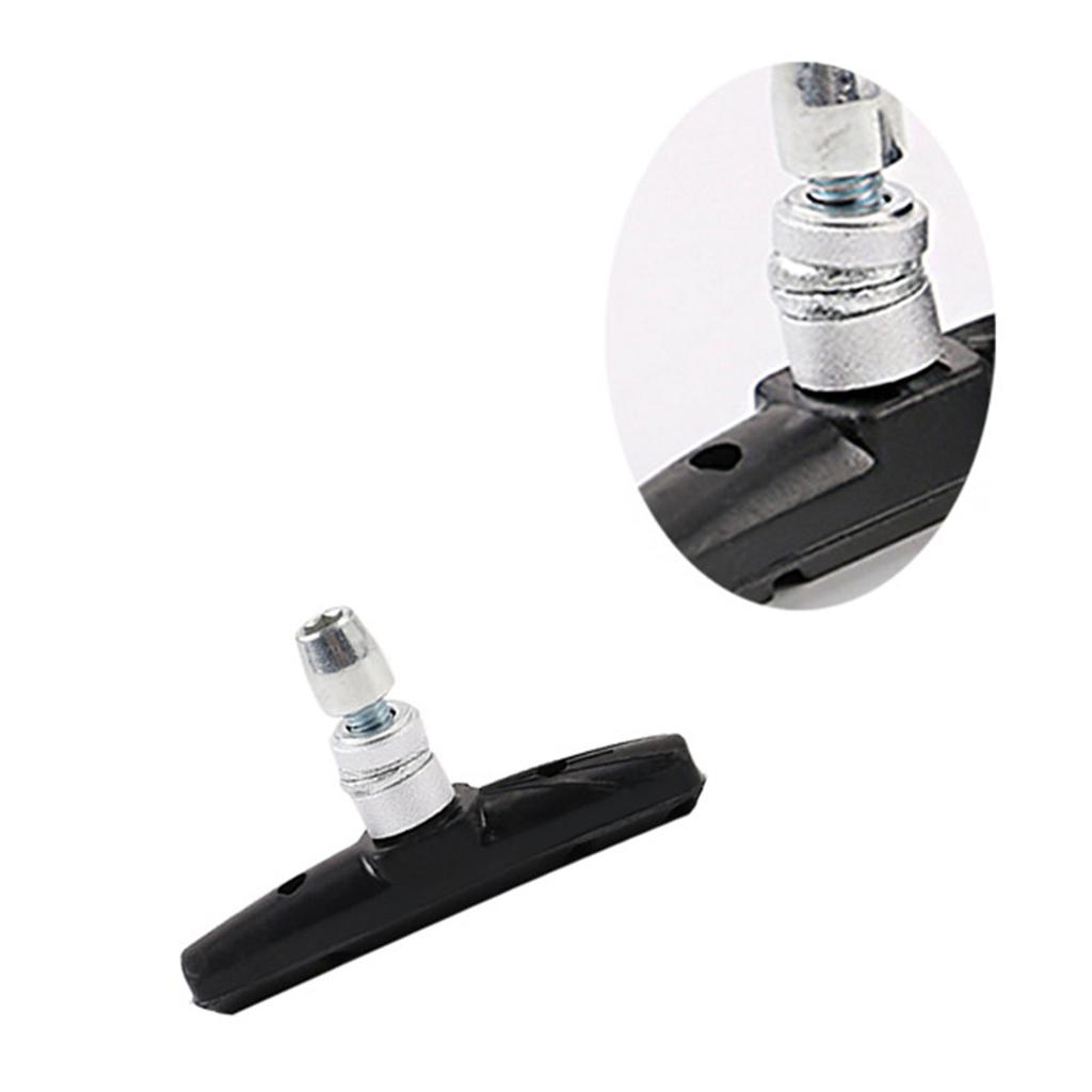 Mountain Bike Brake Block Rubber Wear Resistant Universal Bike Brake Pad Replacement