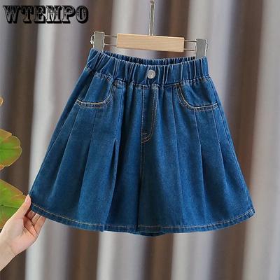 Girls Denim Shorts Summer Kids Fashion Denim Pants Kid Clothing