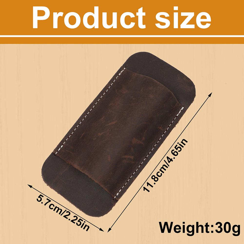 EDC Leather Knife Sheath Quick Access To The Knife Pocket Organizer Compact Draw Knifes Carrier Suitable for Most Folding Knives