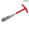 14/16/21mm T-shape Handle Car Auto Spark Plug Socket Wrench Installer Hand Tool