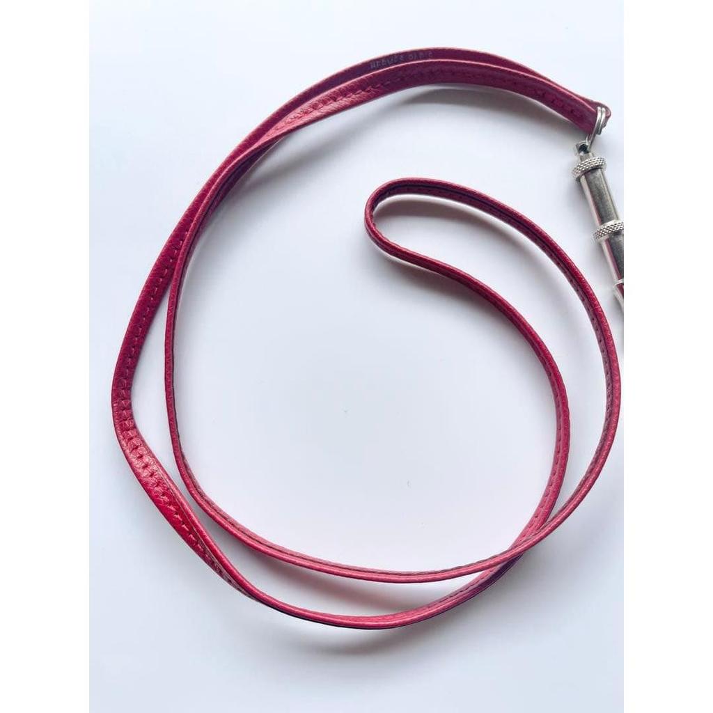 Used [Rare/With Instructions/Box] HERMES Whistle Necklace Dog Whistle