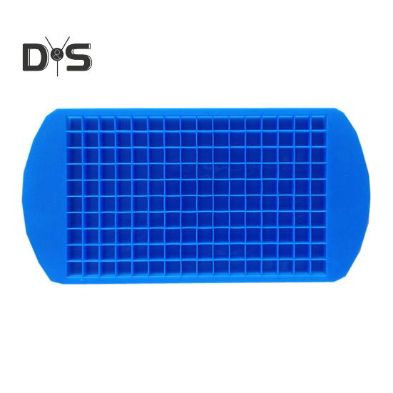 Mini silikonové formičky na ledové kostky 160 dutin Formičky na led bez BPA Snadné vyjímání Opakovaně použitelné Výrobník malých ledových kostek na whisky koktejly nápoje kávu