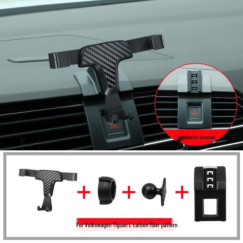 Phone Holder for Volkswagen Tiguan L, Tiguan X, Tuyue, Tayron, Tayron X